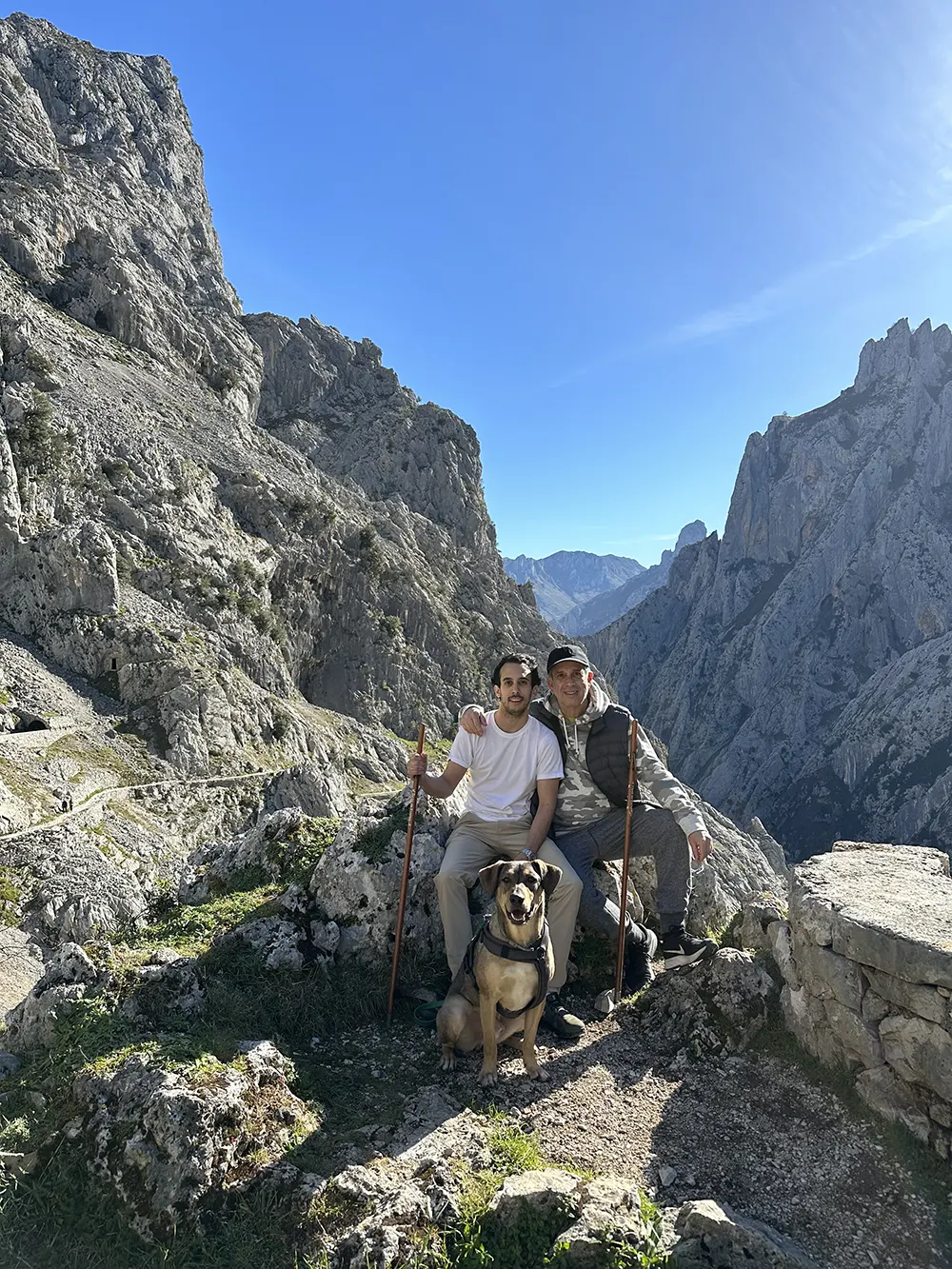 Ruta del Cares en Picos de Europa Asturias Los Collaos